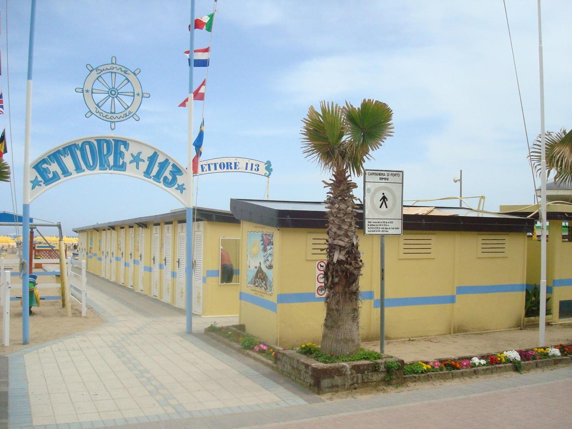Hotel Amalfi Rimini Eksteriør bilde